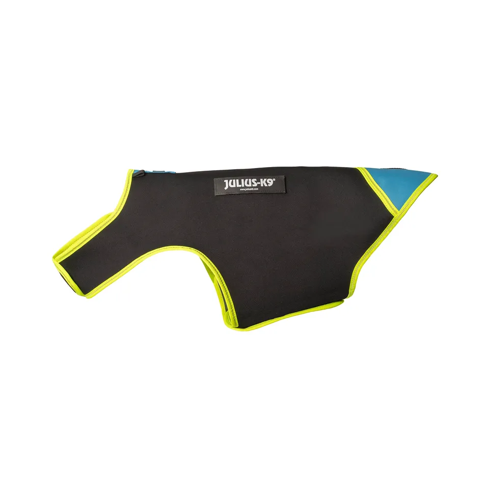 julius-k9-idc-neoprene-hundekleidung-gr-e-l-schwarz-aquamarine-wasserfeste-neopr image 1