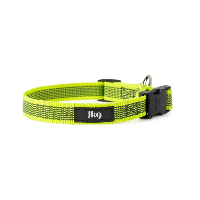 julius-k9-color-gray-halsband-220cg-ne-20-mm-x-27-42-cm-neon-grau-robustes-nylon image 1