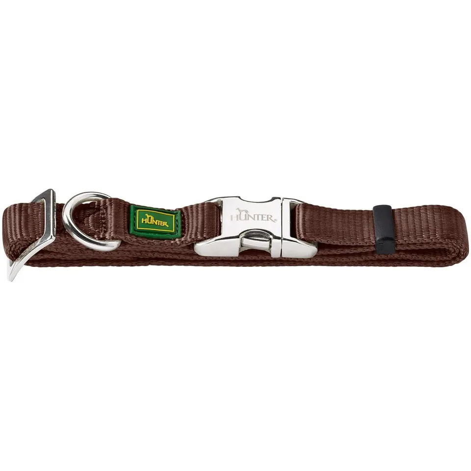 hunter-hundehalsung-vario-basic-alu-strong-gr-e-m-robustes-nylonhalsband-stufenl image 1