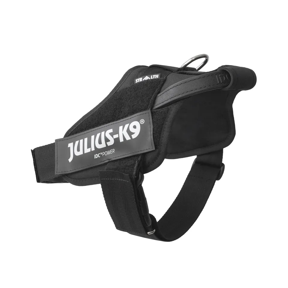 julius-k9-idc-stealth-powergeschirr-mit-cobra-schnallen-gr-e-l-1-schwarz image 1