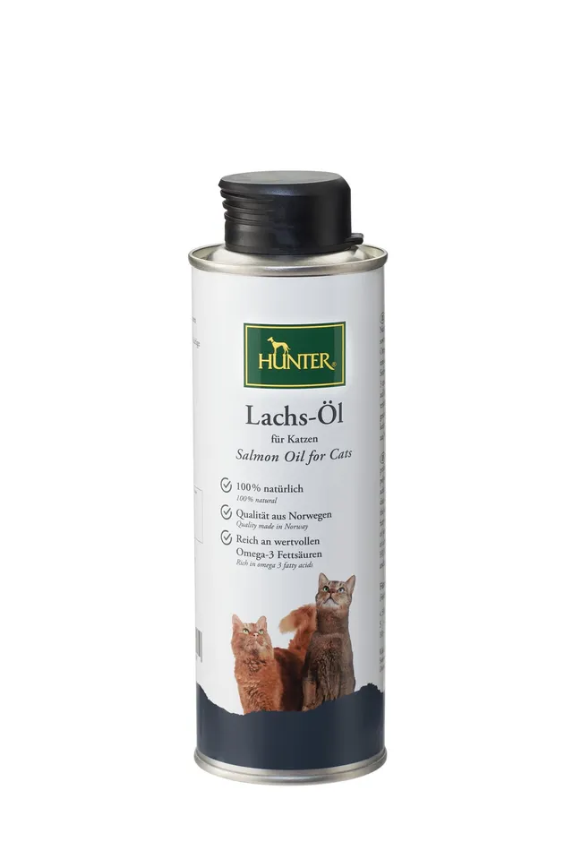 hunter-norwegian-lachs-l-f-r-katzen-250-ml-kaltgepresst-100-nat-rlich image 1