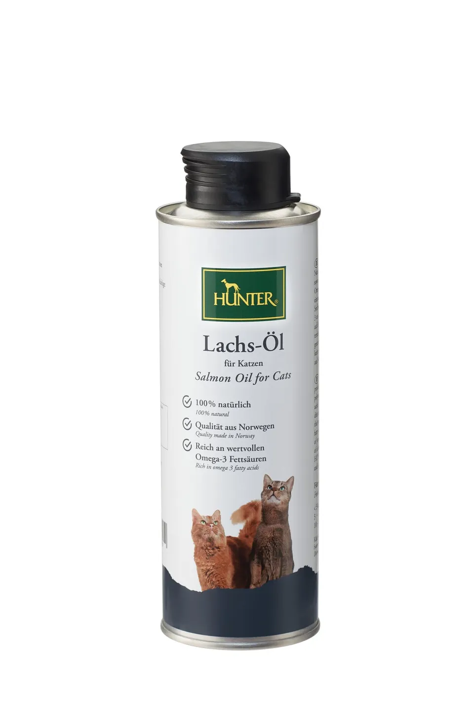 hunter-norwegian-lachs-l-f-r-katzen-250-ml-kaltgepresst-100-nat-rlich image 1