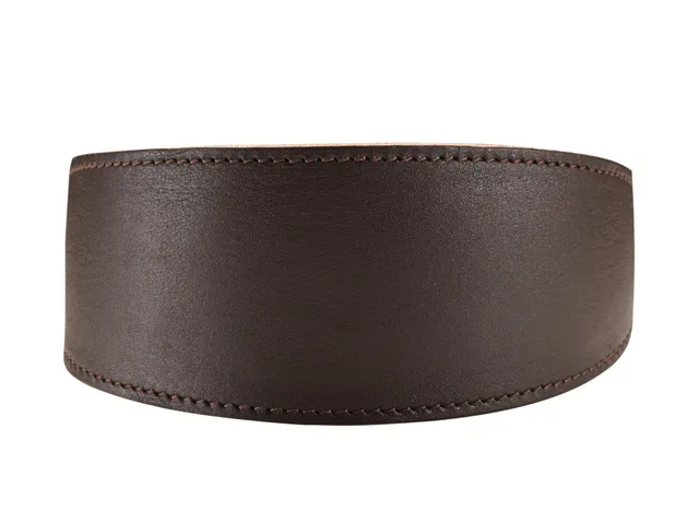 hunter-super-soft-windhundhalsband-leder-gepolstert-gr-e-32-xs-25-28-cm-dunkelbr image 1