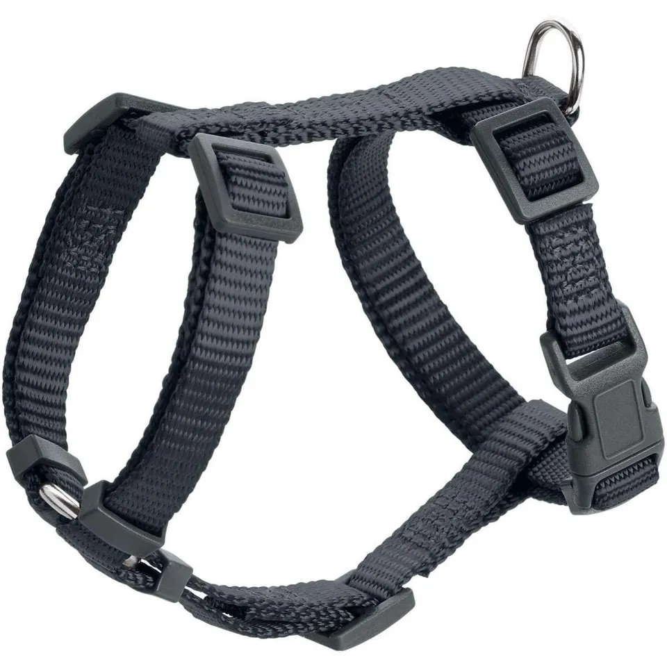 hunter-london-vario-rapid-hundegeschirr-anthrazit-gr-e-mini-xxs-hals-14-20-cm-ba image 1