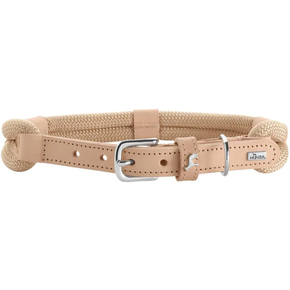 hunter-halsband-malia-gr-e-55-beige-natur-scandi-boho-lederhalsband image 1