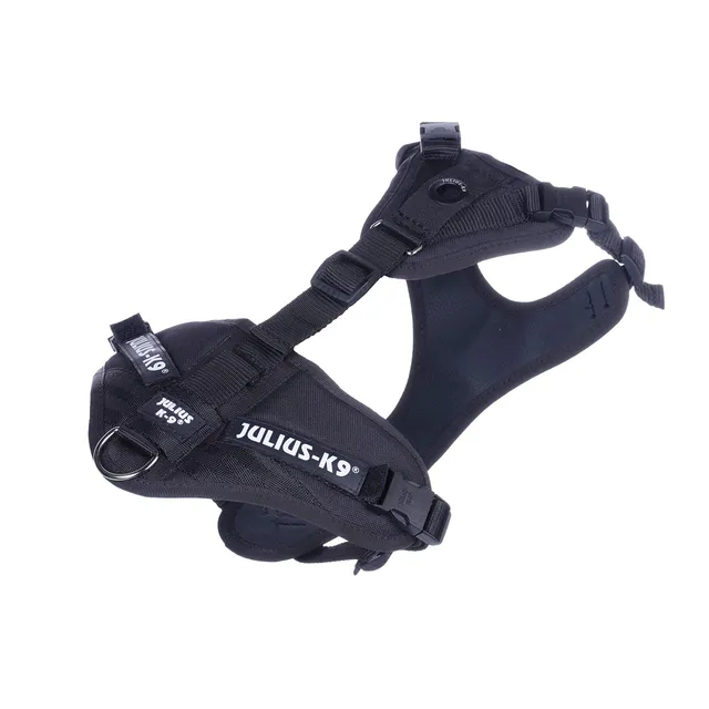 julius-k9-mantrailing-outdoor-hundegeschirr-19mtr-xs-gr-e-xs-schwarz-5-punkt-ein image 1