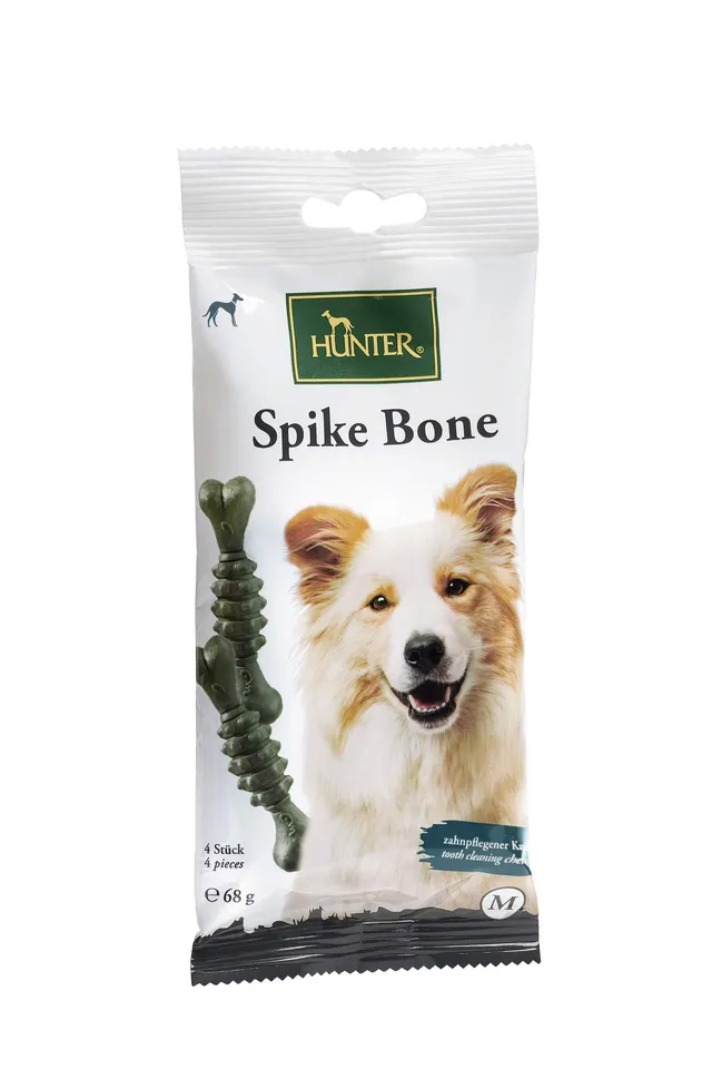 hunter-spike-bone-hundesnack-kauknochen-mit-zahnpflegenden-eigenschaften-und-min image 1