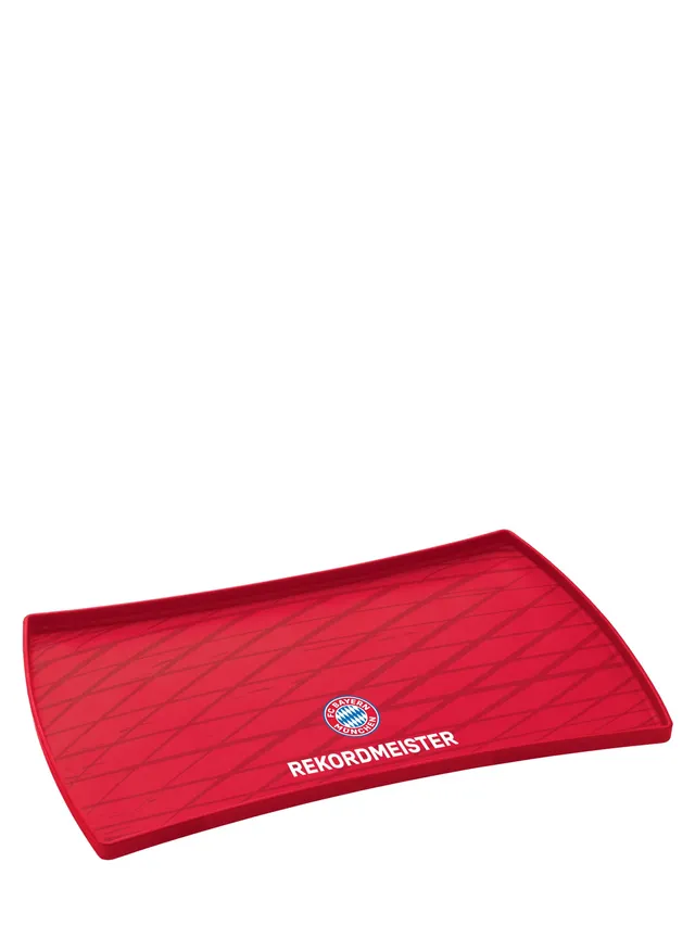 hunter-fc-bayern-m-nchen-napfunterlage-48-x-30-cm-silikon-mit-erh-htem-rand-rot image 1