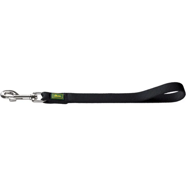hunter-f-hrschlaufe-nylon-schwarz-kurzf-hrer-35-cm-25-mm-f-r-gro-e-hunde-und-fre image 1