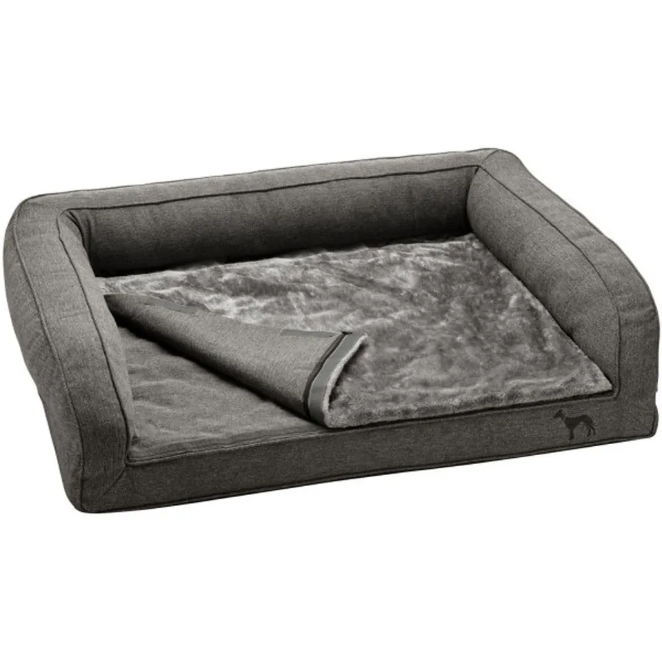 hunter-livingston-orthop-disches-hundesofa-mit-memoryschaum-gr-e-m-80-x-60-cm-an image 1