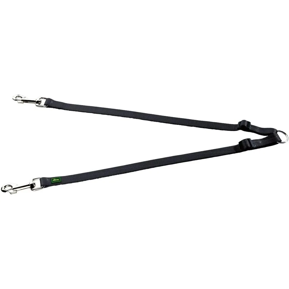 hunter-koppel-verstellbar-40-63-cm-nylon-20-mm-schwarz-3-fach-verstellbare-doppe image 1