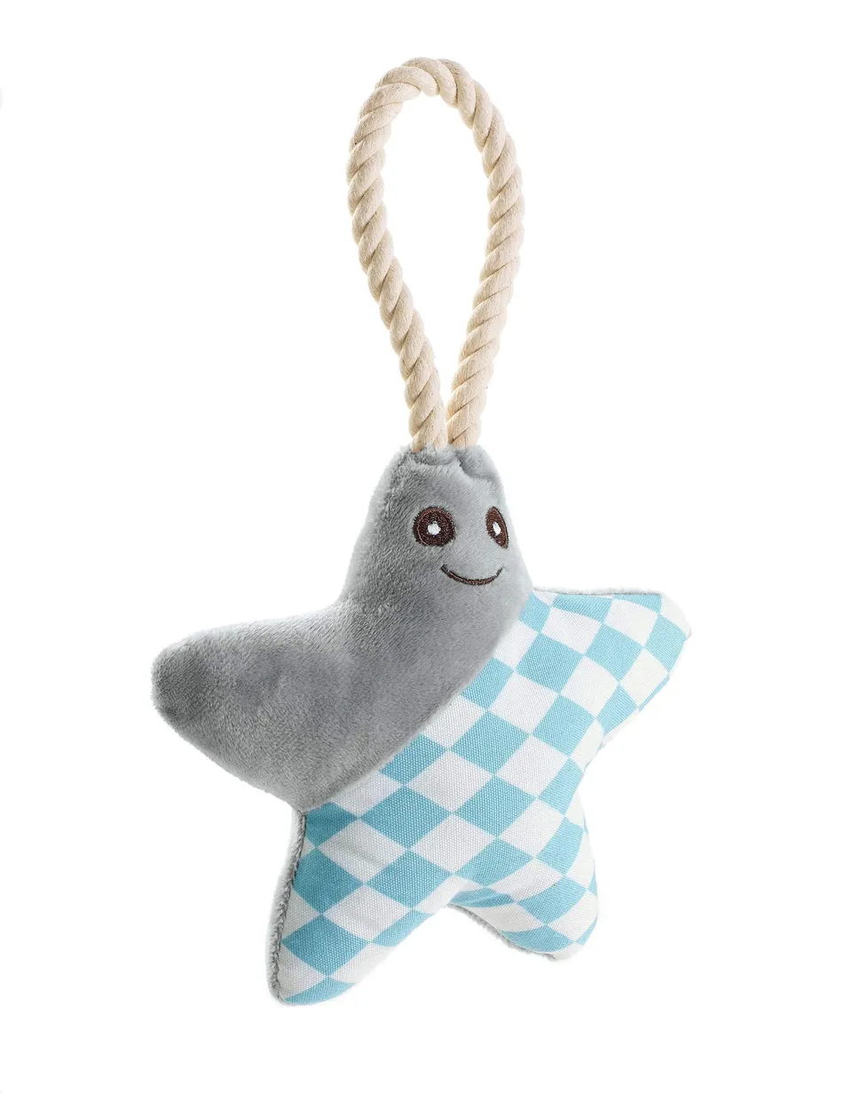 hunter-salima-hundespielzeug-weiches-pl-sch-kuscheltier-mit-quietscher-und-tau-s image 1