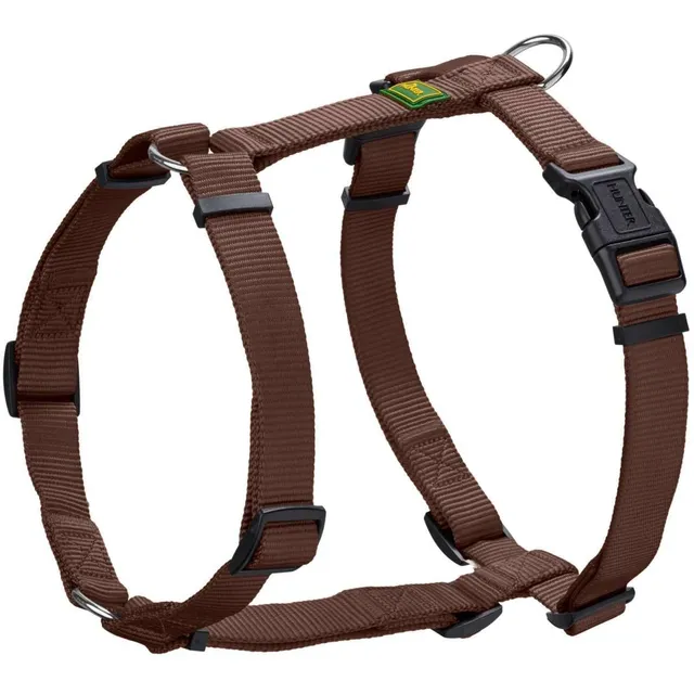 hunter-geschirr-vario-rapid-braun-gr-e-s-nylon-stufenlos-verstellbar image 1