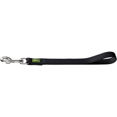 hunter-f-hrschlaufe-nylon-schwarz-kurzf-hrer-35-cm-25-mm-f-r-gro-e-hunde-und-fre image 2