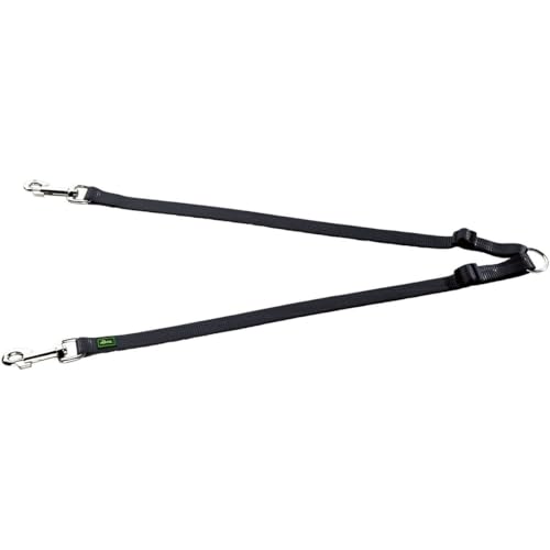 hunter-koppel-verstellbar-40-63-cm-nylon-20-mm-schwarz-3-fach-verstellbare-doppe image 2
