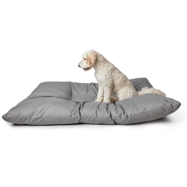 hunter-hundebett-lancaster-xxxl-175-x-145-cm-grau-weiches-pepita-kissenbett-f-r- image 6