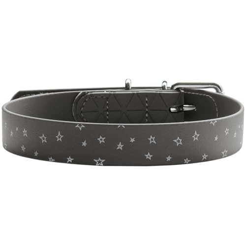 hunter-convenience-reflect-halsband-m-50-grau-mit-sterne-druck-reflektierend image 5
