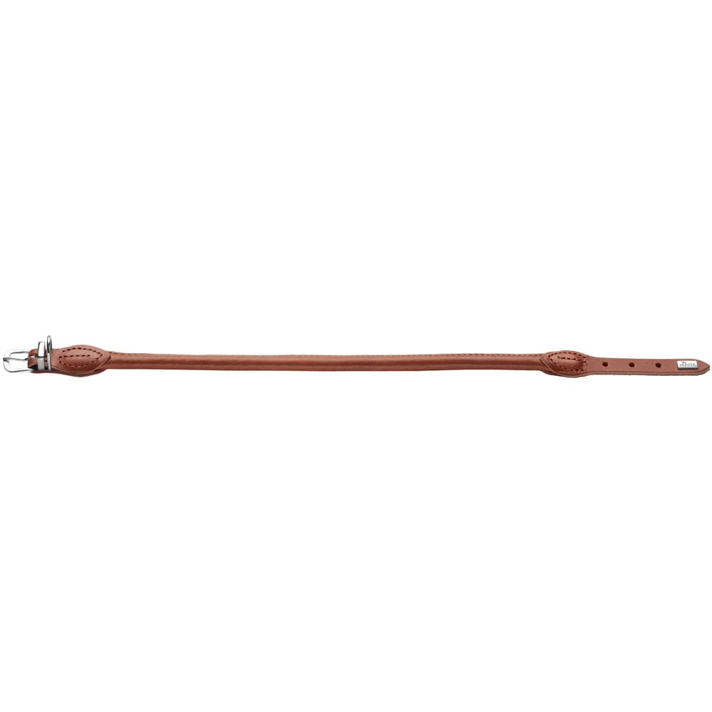 hunter-halsband-round-soft-canadian-up-cognac-rundgen-htes-rindsleder-mit-nylonk image 4