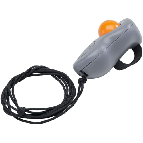 hunter-clicker-training-clicker-mit-umh-ngeband-und-fingerschlaufe-grau-orange-o image 4