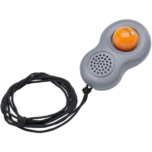 hunter-clicker-training-clicker-mit-umh-ngeband-und-fingerschlaufe-grau-orange-o image 3