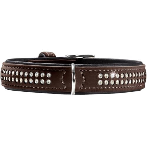 hunter-softie-deluxe-hundehalsband-kunstleder-in-nubuk-optik-mit-strasssteinen-g image 7