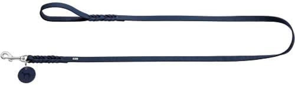 hunter-hundef-hrleine-solid-education-geflochtenes-leder-cognac-110-cm-11-mm-mit image 8