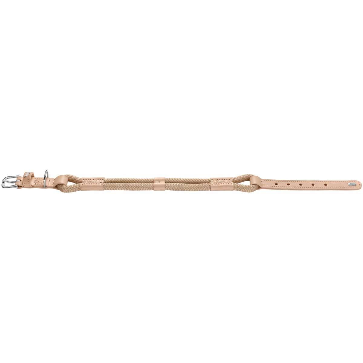 hunter-halsband-malia-gr-e-55-beige-natur-scandi-boho-lederhalsband image 3