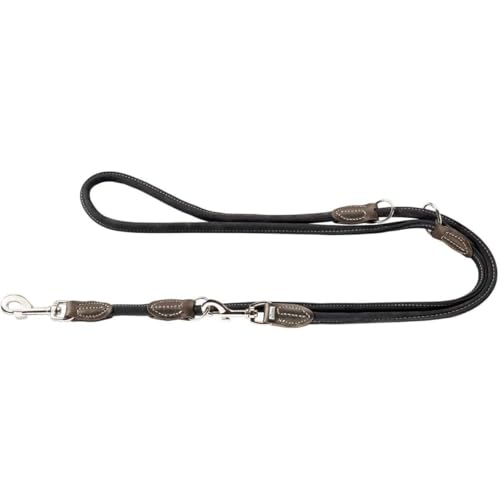 hunter-round-and-soft-hunting-verstellbare-f-hrleine-rund-nubukleder-braun-0-6-x image 7