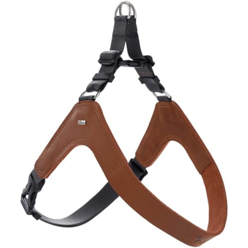 hunter-hundegeschirr-dimaro-cognac-rindsleder-step-in-design-verstellbar-made-in image 8