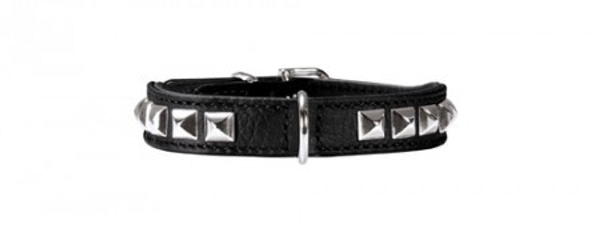 hunter-rocky-petit-hundehalsband-f-r-kleine-hunde-weiches-nappaleder-mit-nieten- image 1