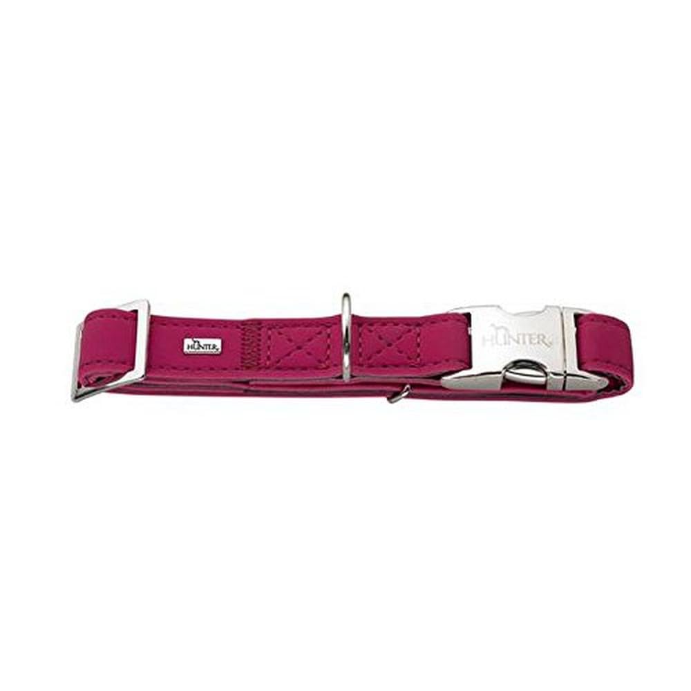 hunter-softie-alu-strong-hundehalsung-kunstleder-in-nubukoptik-mit-aluminium-ste image 3
