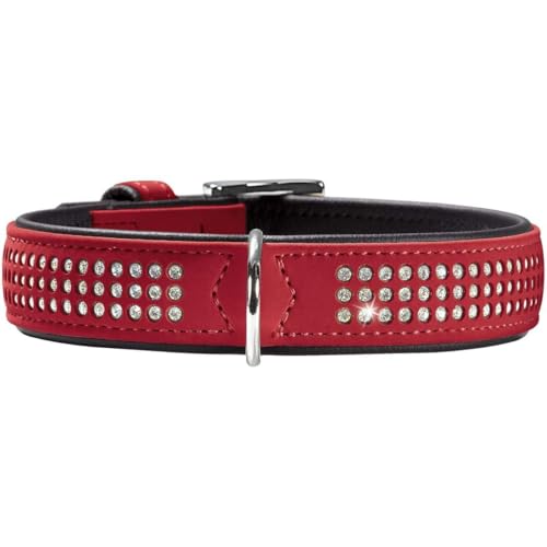 hunter-softie-triluxe-hundehalsband-kunstleder-mit-strasssteinen-verstellbar-37- image 6