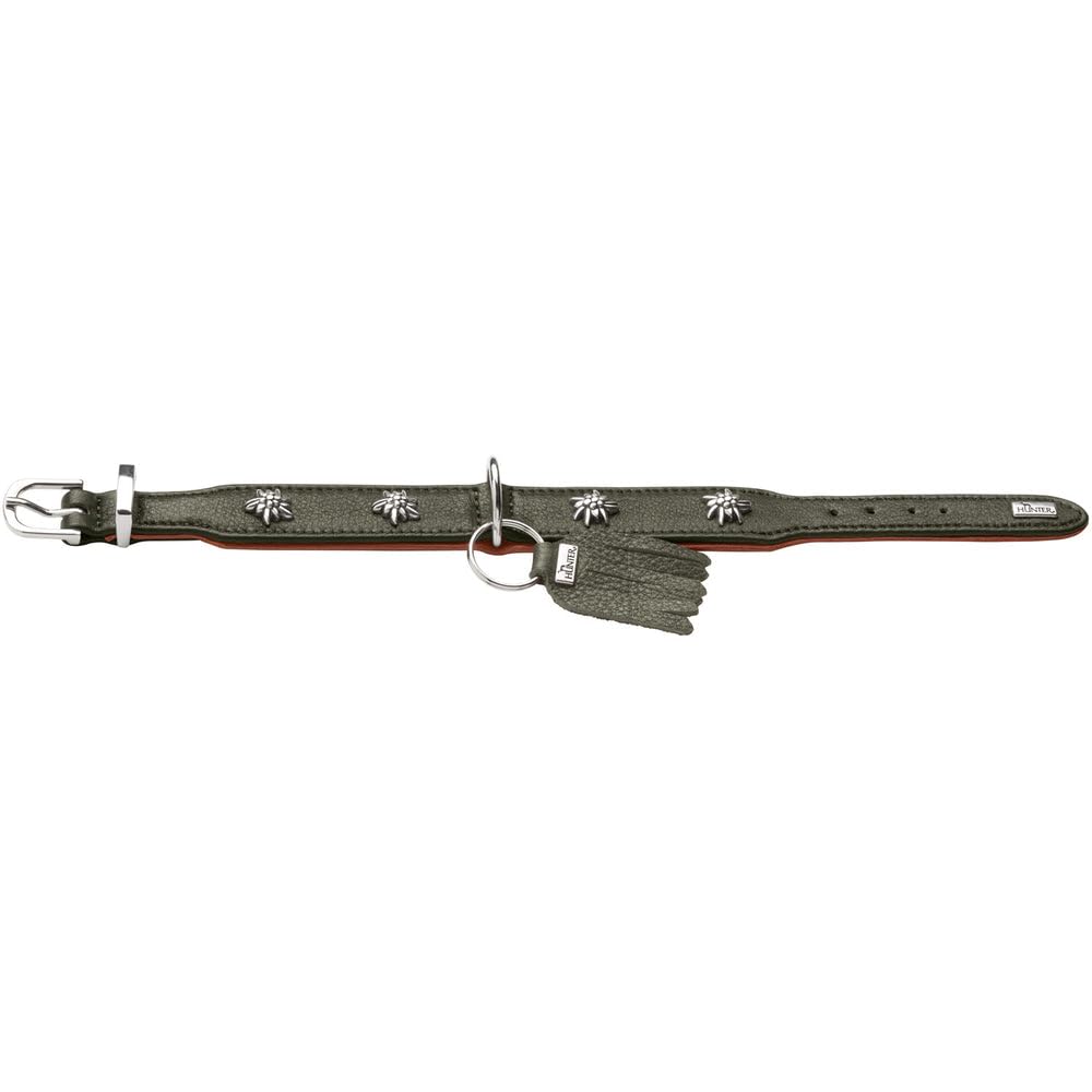 hunter-hundehalsband-m-nchen-handvern-htes-ledehalsband-mit-trachten-details-aus image 3