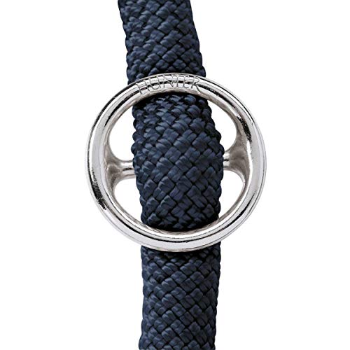 hunter-dressurhalsung-freestyle-eiby-schlupfhalsung-mit-zugstopp-blau-weiches-ta image 5