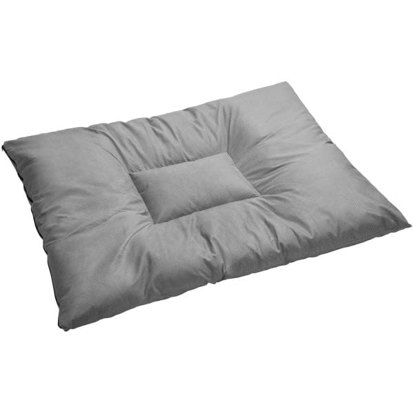 hunter-hundebett-lancaster-xxxl-175-x-145-cm-grau-weiches-pepita-kissenbett-f-r- image 2