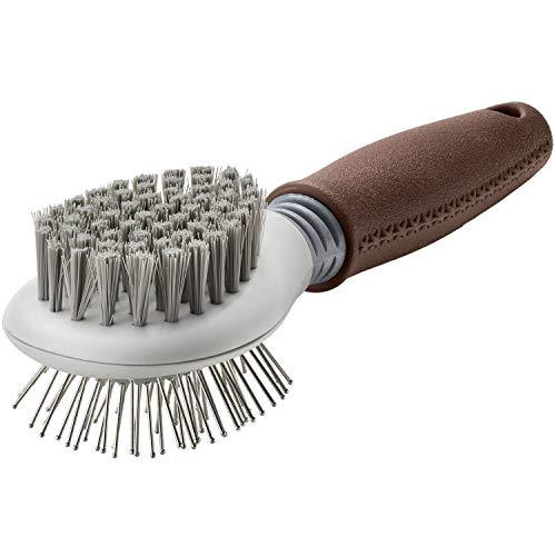 hunter-spa-kombib-rste-f-r-hunde-zwei-seiten-borsten-pins-flexibler-b-rstenhals- image 8