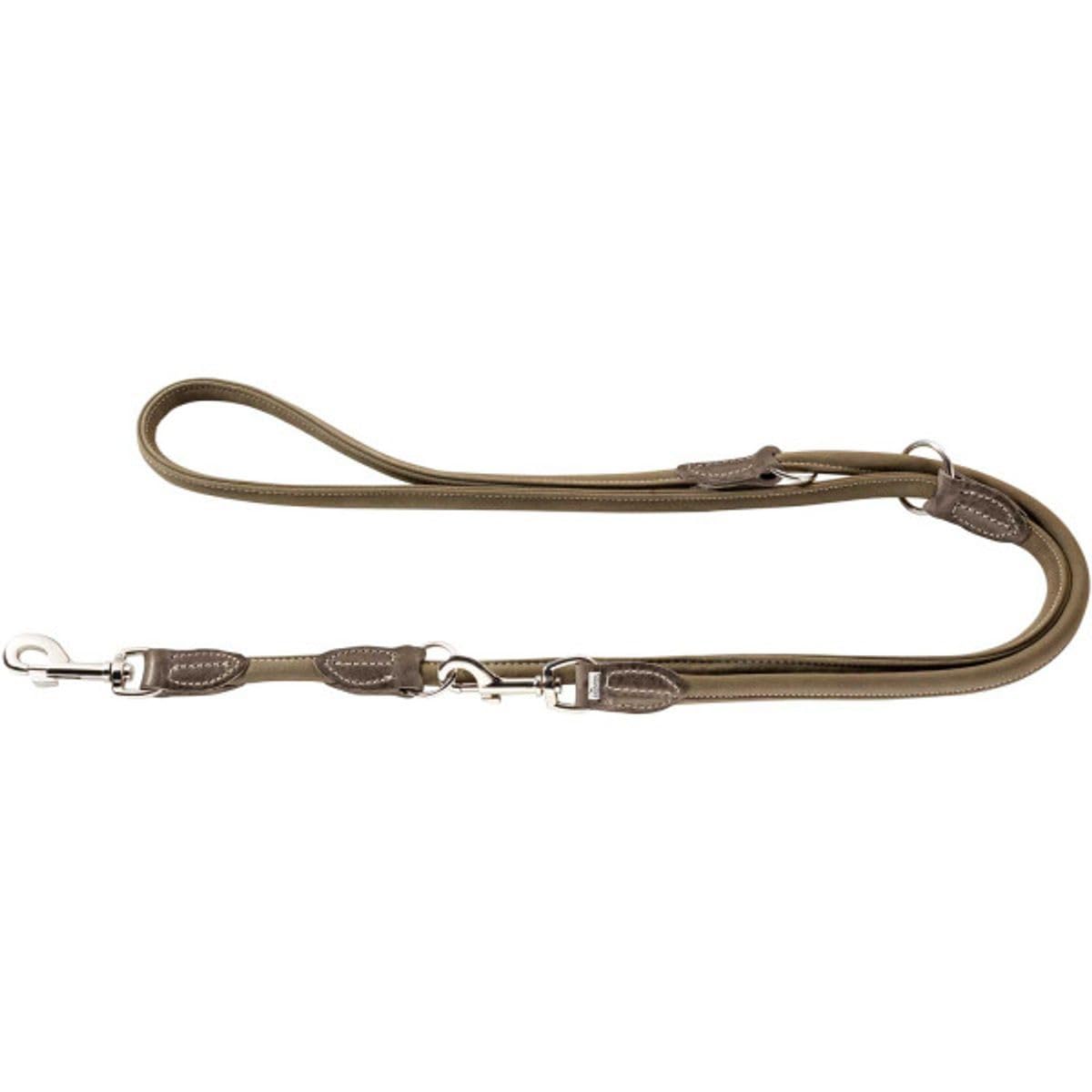 hunter-round-and-soft-hunting-verstellbare-f-hrleine-rund-nubukleder-braun-0-6-x image 5