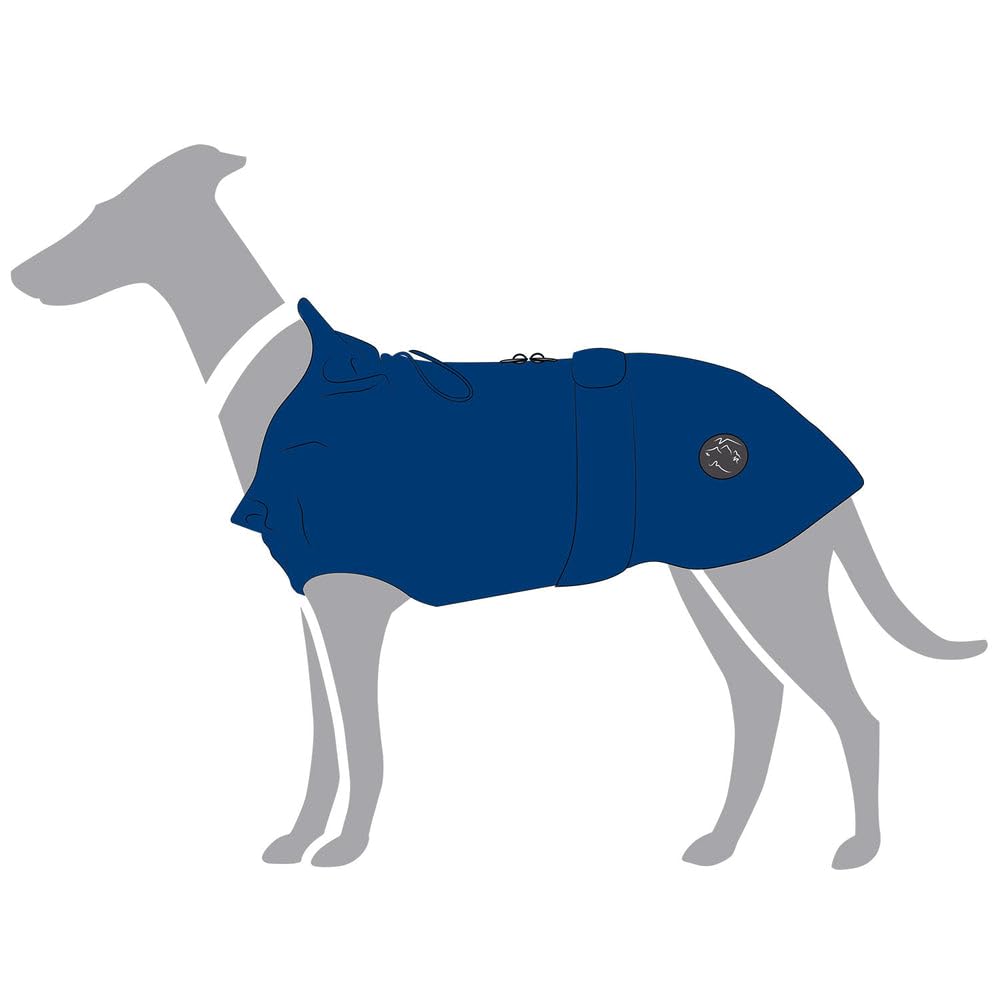 hunter-hunde-regenmantel-milford-taupe-ergonomische-passform-mit-geschirr-rei-ve image 2