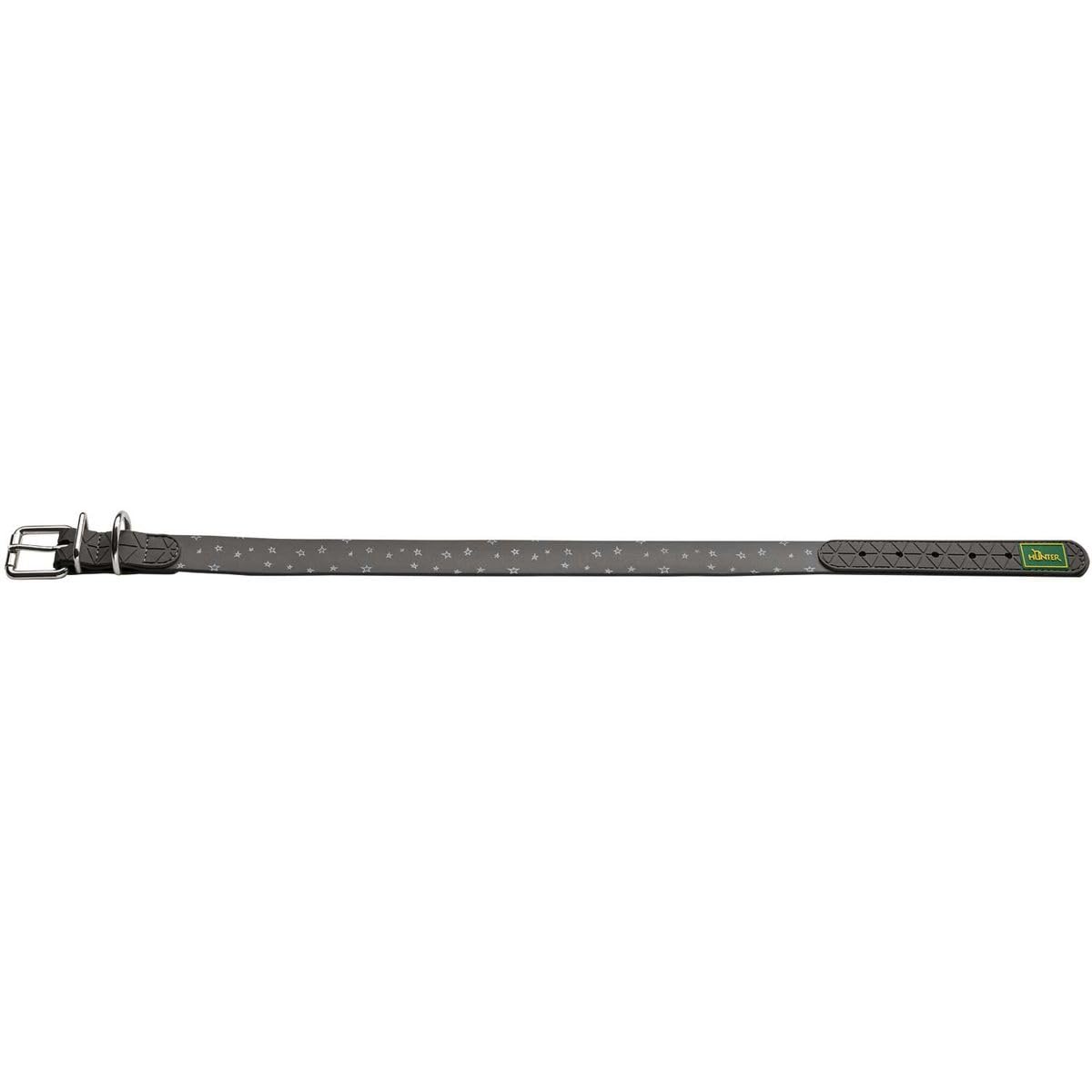 hunter-convenience-reflect-halsband-m-50-grau-mit-sterne-druck-reflektierend image 4