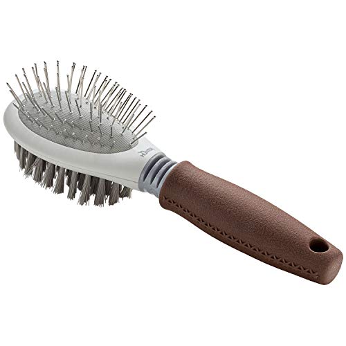 hunter-spa-kombib-rste-f-r-hunde-zwei-seiten-borsten-pins-flexibler-b-rstenhals- image 5