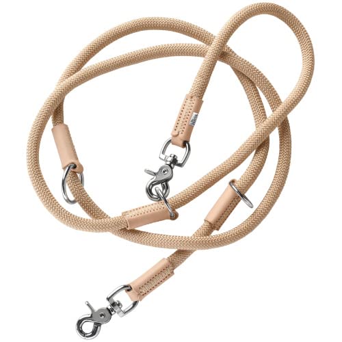 hunter-malia-verstellbare-f-hrleine-3-fach-verstellbar-scandi-boho-design-lederr image 2