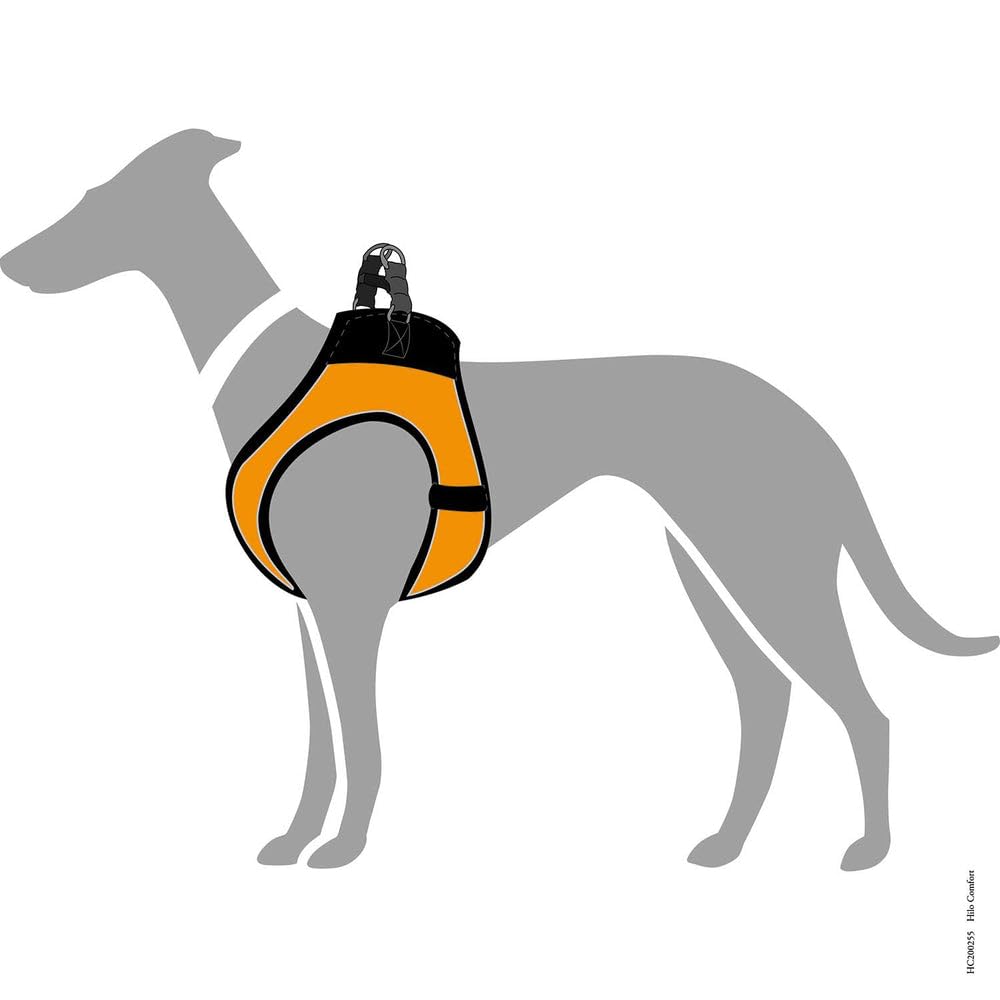 hunter-hundegeschirr-hilo-comfort-gr-e-xs-s-in-orange-easy-step-in-geschirr-mit- image 6