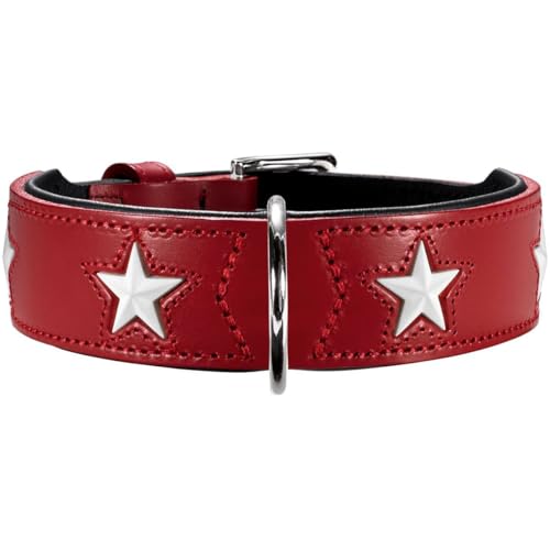 hunter-magic-star-hundehalsband-mit-sternen-vegetabil-gegerbtes-leder-mit-nappal image 5