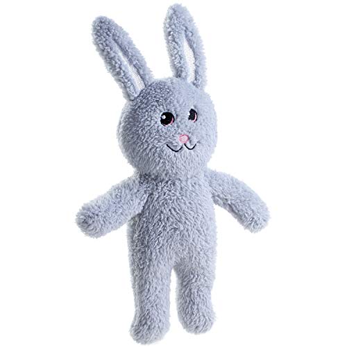 hunter-terni-hundespielzeug-hase-wei-weiches-pl-schmaterial-mit-knarre-innen image 4