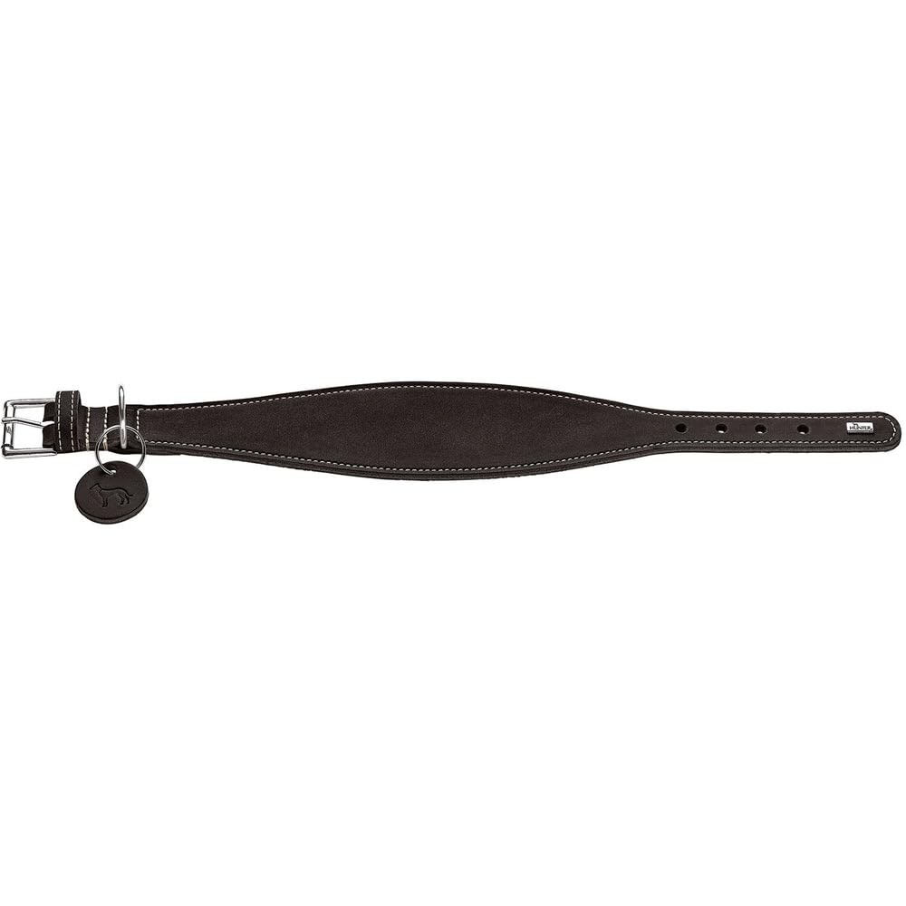 hunter-windhundhalsband-aalborg-gr-e-32-cognac-softleder-mit-druckverteilendem-k image 8