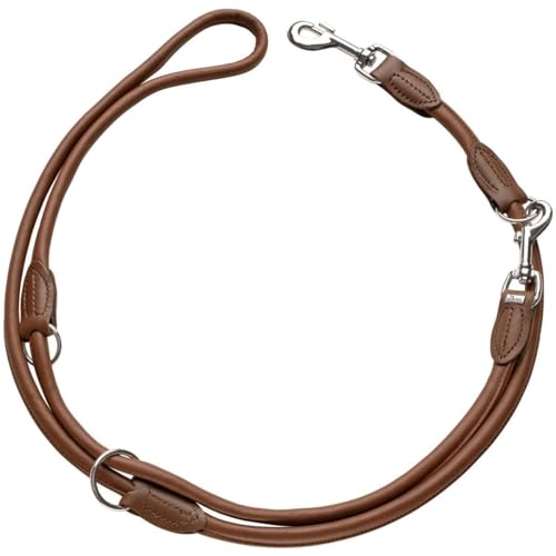 hunter-round-soft-verstellbare-f-hrleine-rindnappaleder-rundgen-ht-8-200-braun image 8