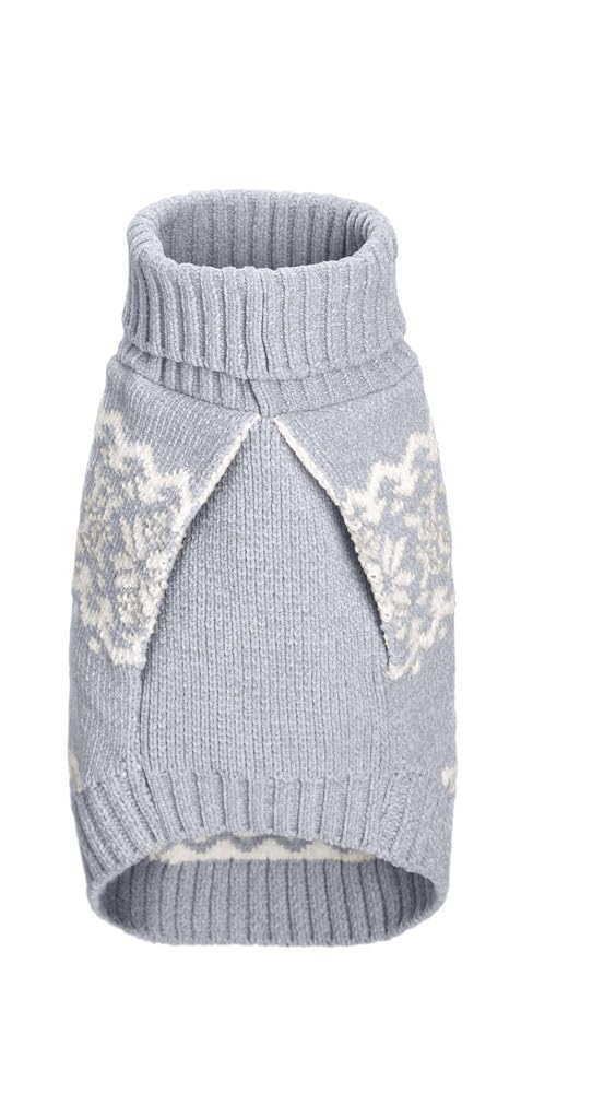 hunter-birka-hundepullover-warmer-strickpullover-aus-chenille-garn-rollkragen-no image 3