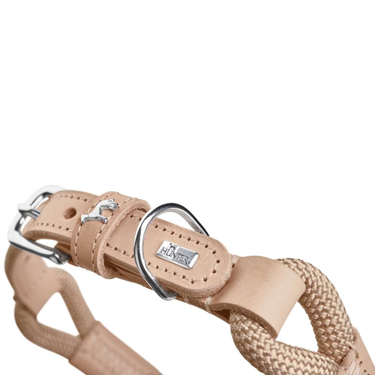 hunter-halsband-malia-gr-e-55-beige-natur-scandi-boho-lederhalsband image 4