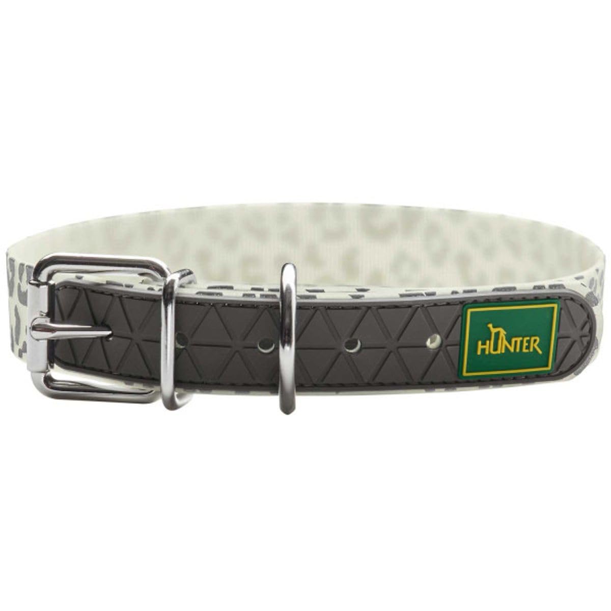 hunter-halsband-convenience-reflect-glow-s-m-45-wei-leopardenmuster-reflektieren image 2