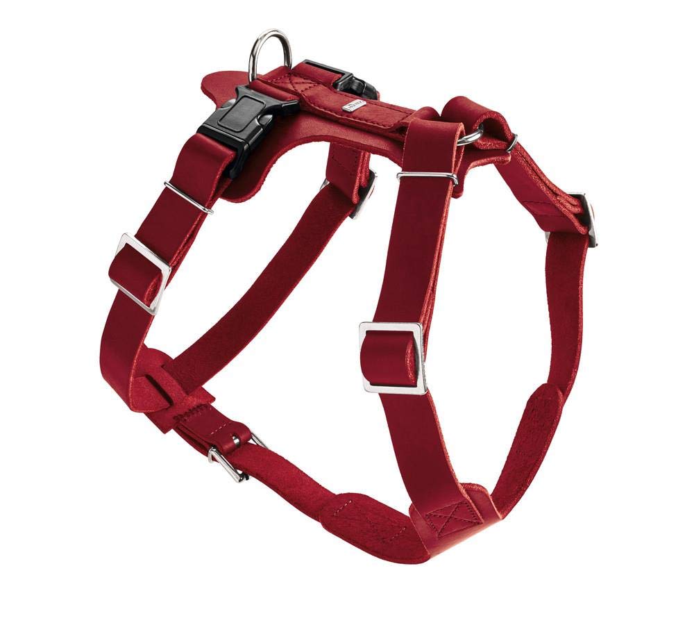 hunter-aalborg-y-hundegeschirr-leder-dreifach-verstellbar-s-m-1-cognac image 5